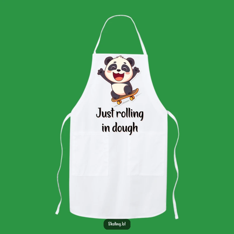 Funny Panda Chef Apron: Kitchen Action, Perfect Funny Gift for Cooks