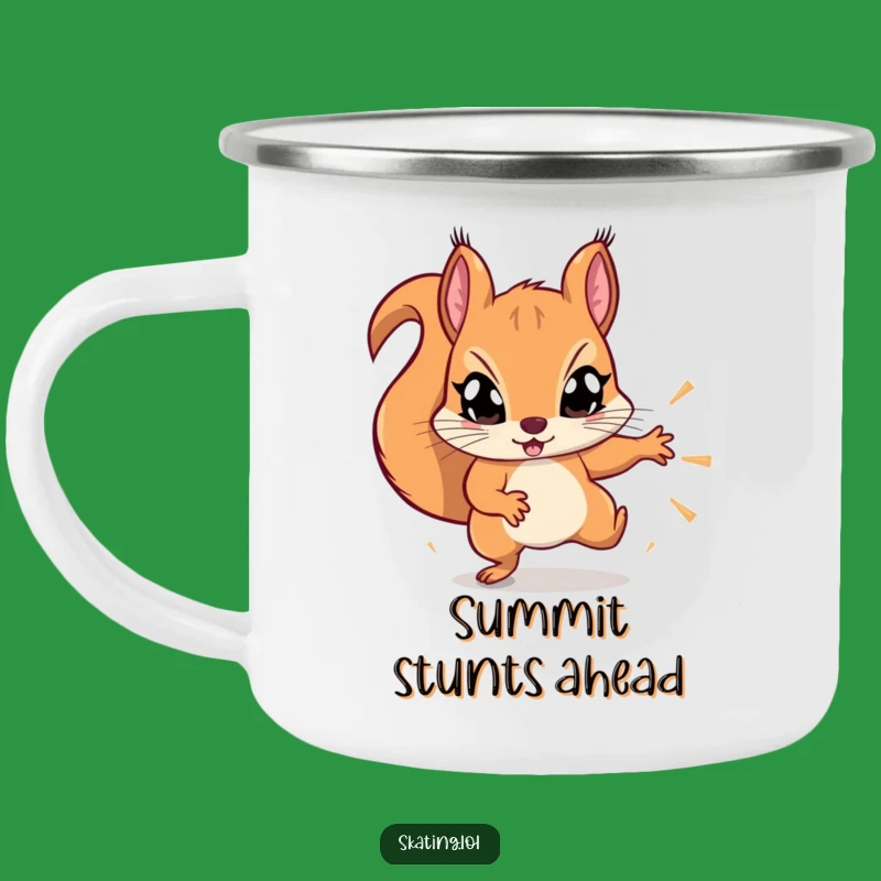 Funny Squirrel Camp Mug: Fuel Your Adventures!