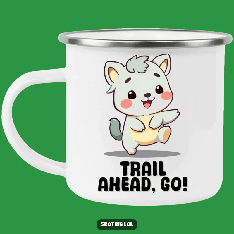 Funny Grinning Animal Camping Mug: Your Cheerful Companion for Adventures