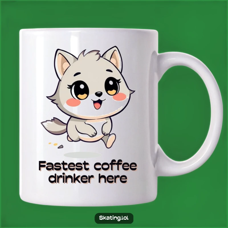 Funny Racing Animal Mug: A Hilarious Funny Gift for Speed Enthusiasts