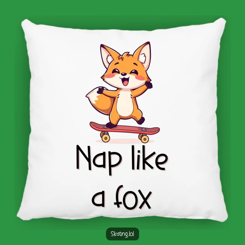 Funny Fox Balance Pillow: Cozy Comfort, Adorable Funny Gift