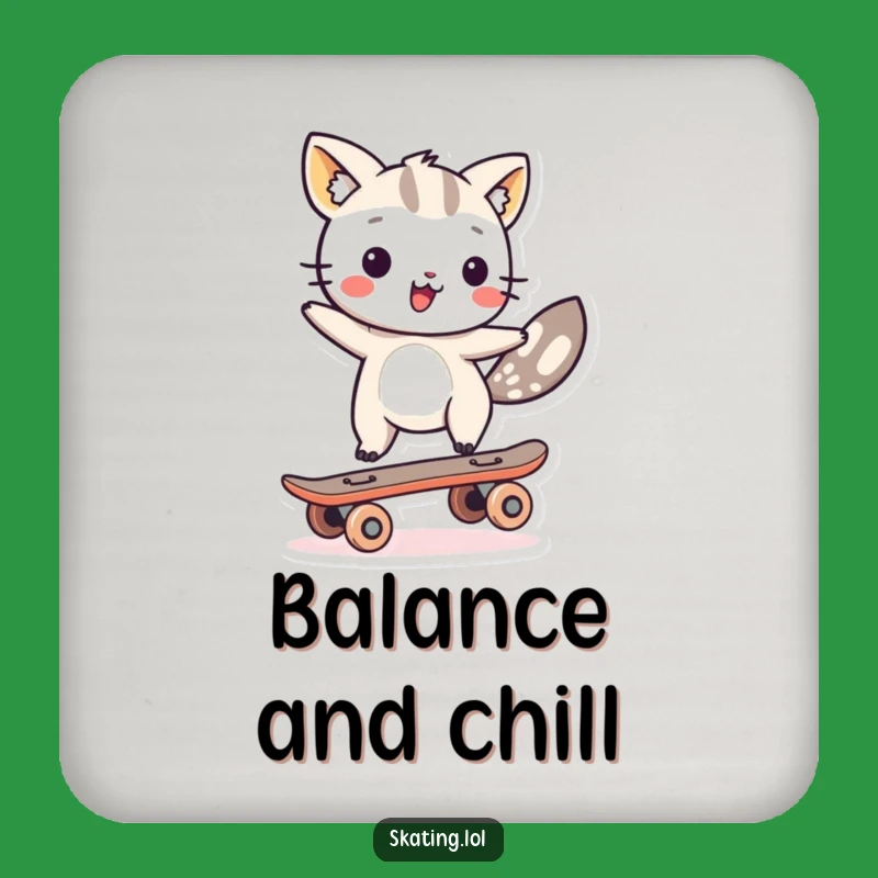 Funny Balancing Animal Drink Coaster - Comedic Protection for Surfaces