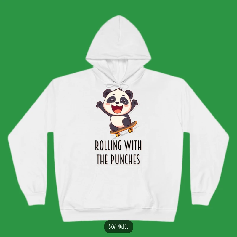 Funny Panda Extreme Hoodie: Cozy Skater Gear, Ultimate Funny Gift