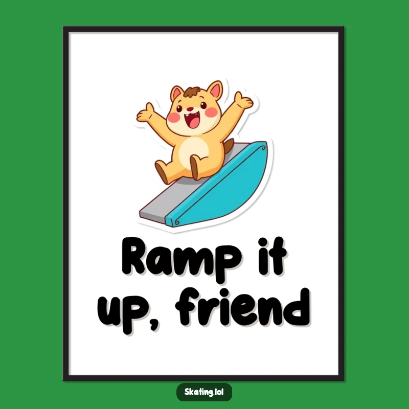 Free Printable Wall Art: Ramp Rider Animal, Dynamic Downloadable Decor!