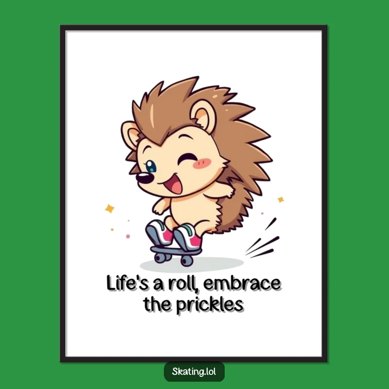 Free Printable Hedgehog Wall Art: Funny Decor, Downloadable Charm
