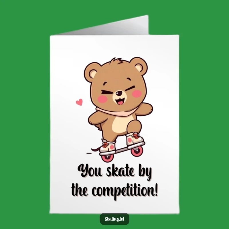 Free Printable Bear Congrats Card: Awesome Downloadable Gift for Celebrating Wins!