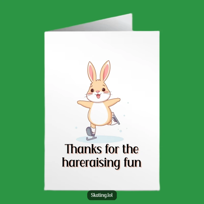 Free Printable Arctic Hare Thank You Note - Cheerful Downloadable for Kind Acts