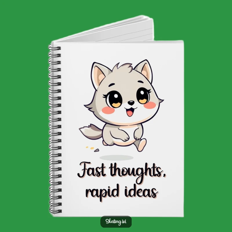 Funny Racing Animal Notebook: Jot Down Ideas at Full Speed Funny Gift