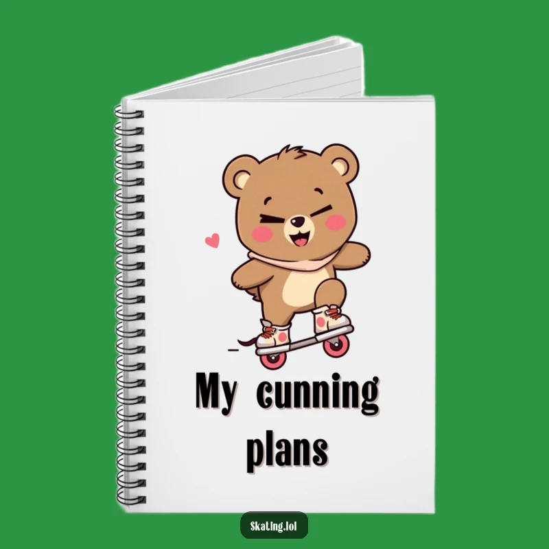 Funny Bear Skate Journal: Cool Tricks, Perfect Gift for Planners