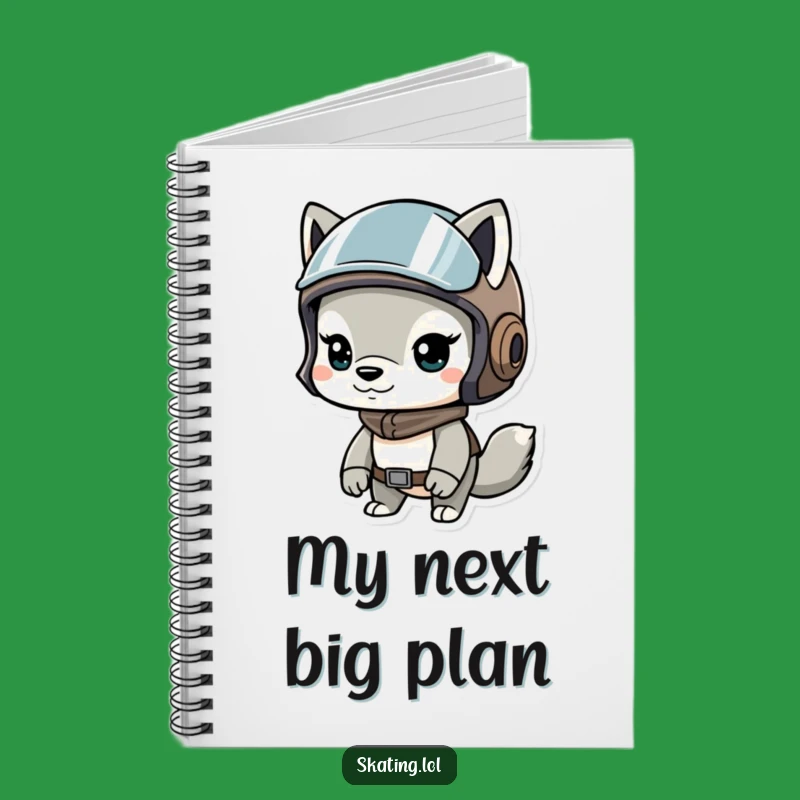 Funny Determined Helmet Animal Notebook: Jot Down Ideas with Brave Humor.