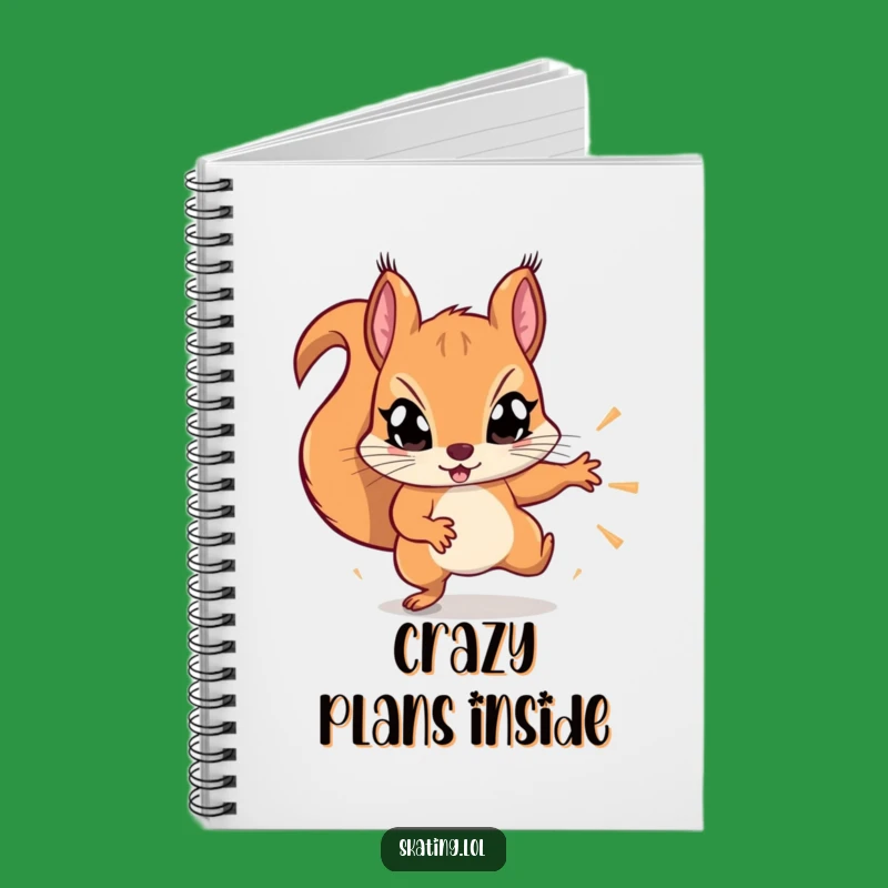 Funny Squirrel Acrobat Notebook: Plan Your Next Big Move!