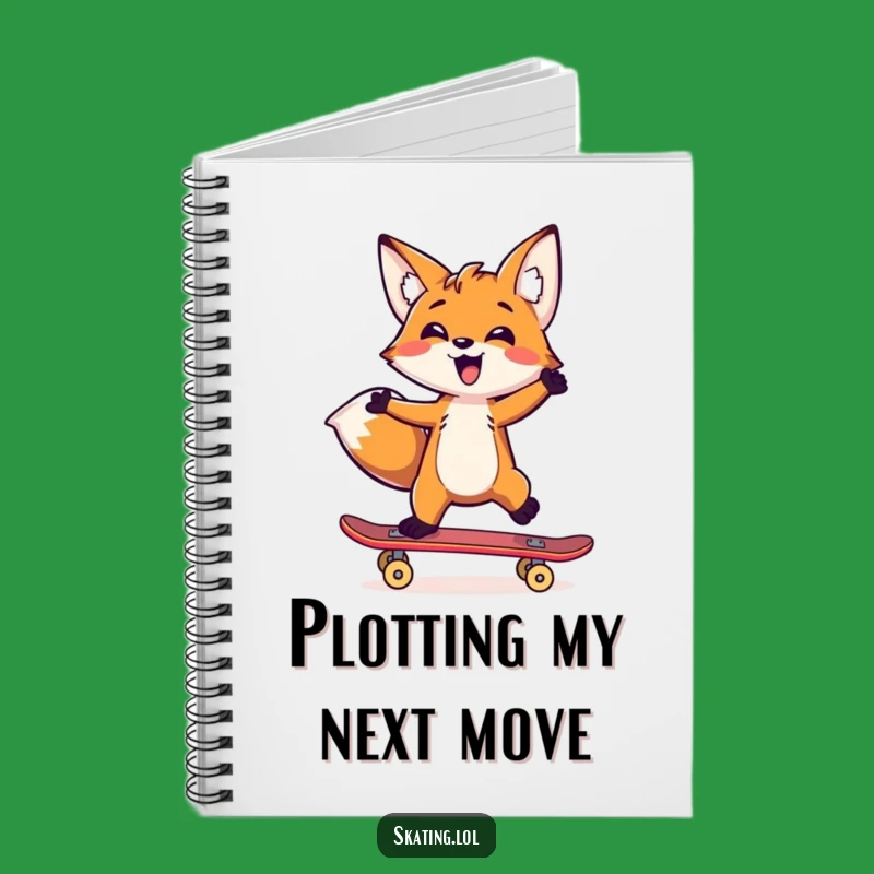 Funny Fox Balance Notebook: Jot Down Your Plans, Ideal Funny Gift
