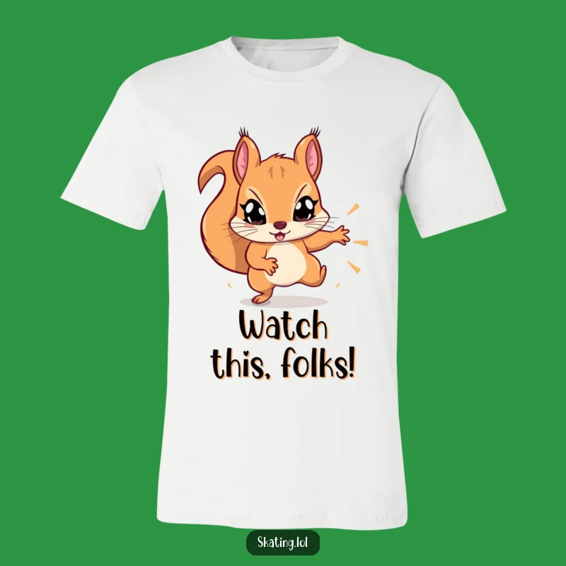 Funny Squirrel Acrobat T-Shirt: Show Off Your Daring Side!