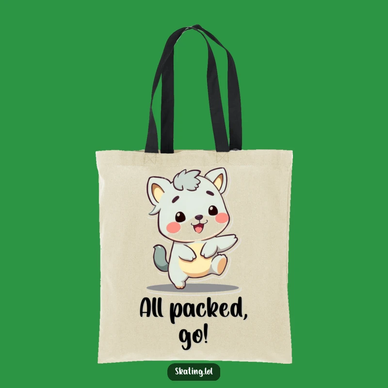 Funny Animal Grin Tote Bag: Carry Your Essentials with a Smile, Practical Gift