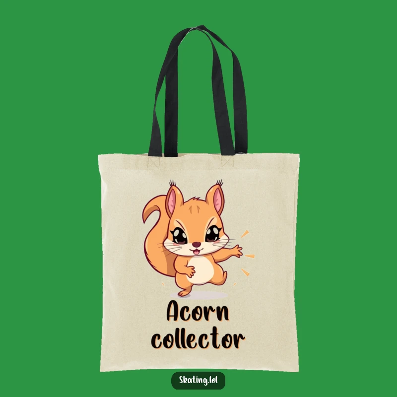 Funny Squirrel Trickster Tote Bag: Carry Your Energy Everywhere!