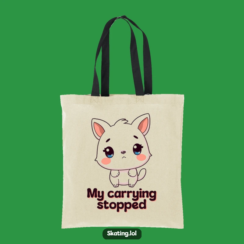 Funny Stop Surprise Tote Bag - Hilarious Animal Accessory for Unexpected Moments